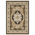 Oriental Weavers Sphinx Acacia ACA08 Black Rugs - main flat