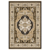 Oriental Weavers Sphinx Acacia ACA08 Black Rugs - main flat