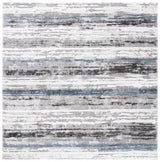 Safavieh Century 300 6'-7" x 6'-7" Rug in Grey / Blue