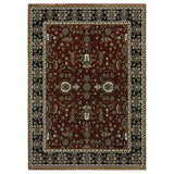 Oriental Weavers Sphinx Vivian VI05X Navy Rugs - main flat
