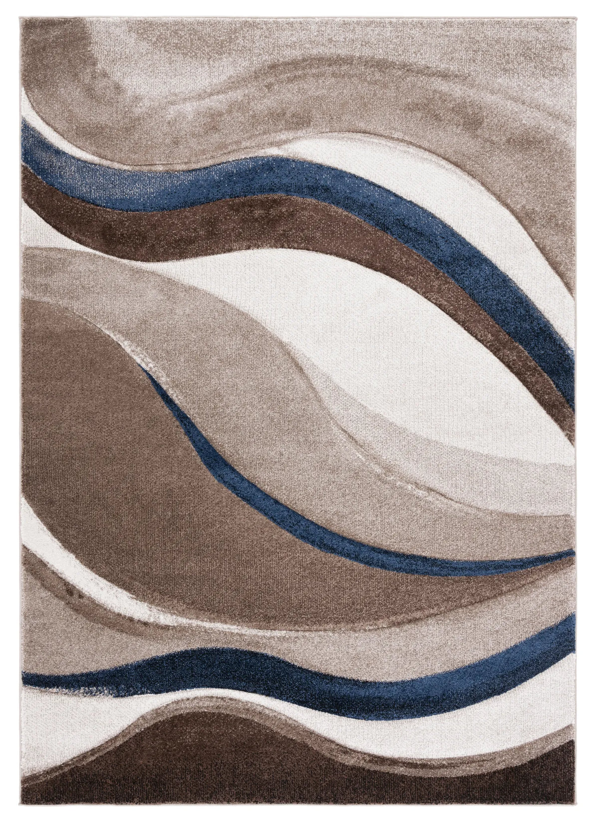 Safavieh Hollywood 4'-0" x 6'-0" Rug in Beige / Blue
