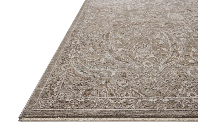 Loloi Aylin AYL-01 Mushroom / Earth Rug - rug corner