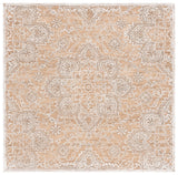 Safavieh Trace 6'-0" x 6'-0" Rug in Gold / Ivory