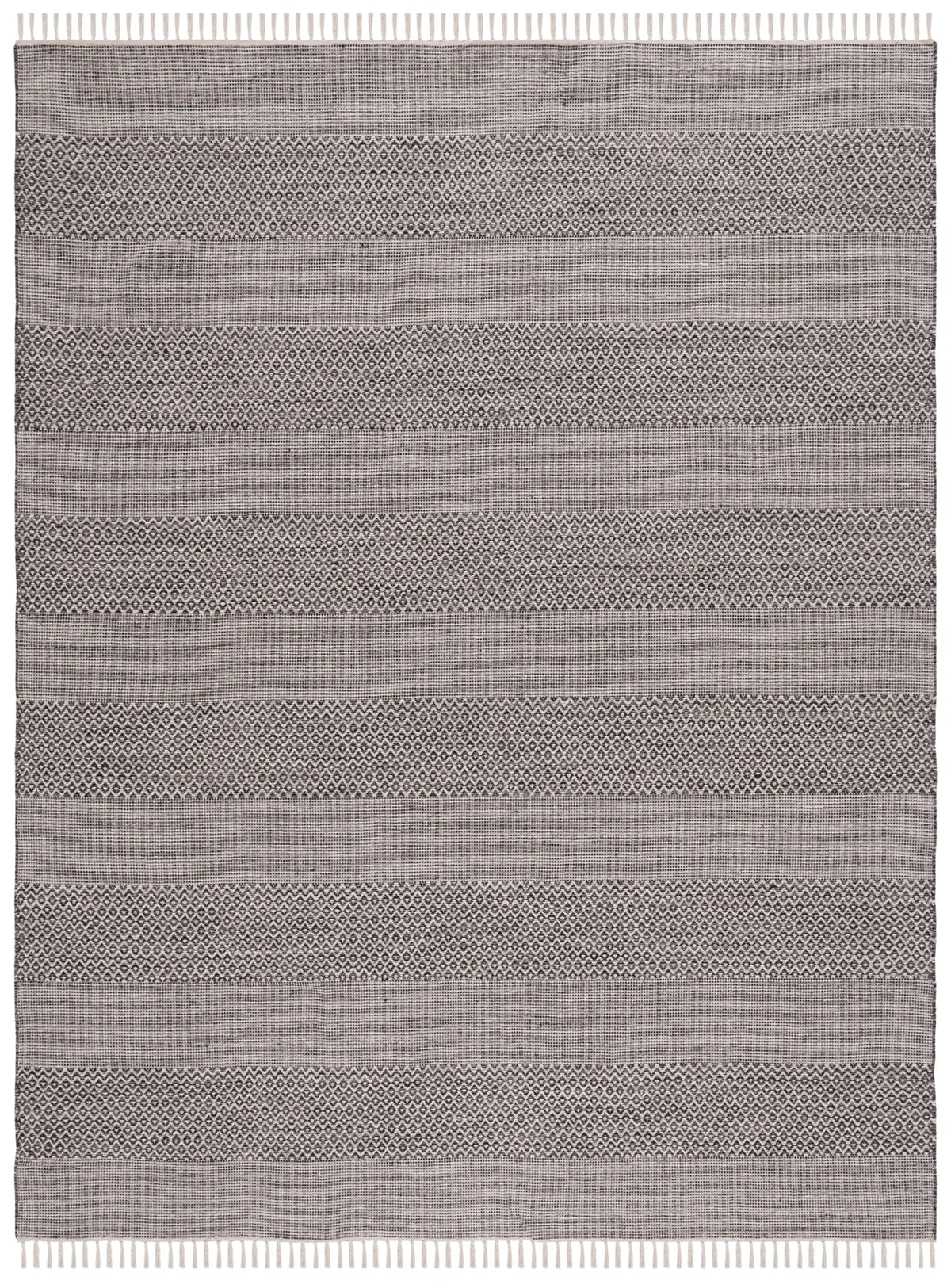 Safavieh Montauk 10'-0" x 14'-0" Rug in Ivory / Anthracite