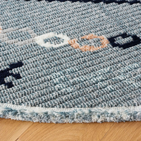 Safavieh Marrakesh 6'-7" x 6'-7" Rug in Grey / Multi
