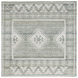 Safavieh Marquee 6'-0" x 6'-0" Rug in Green / Sage