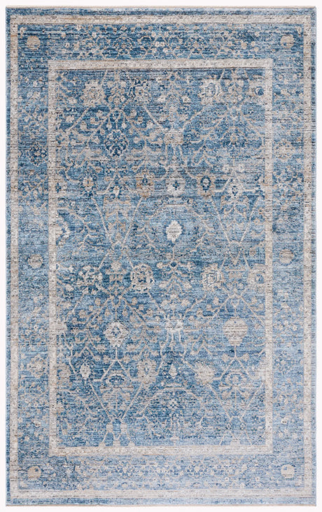 Safavieh Dream 4'-0" x 6'-0" Rug in Grey / Turquoise