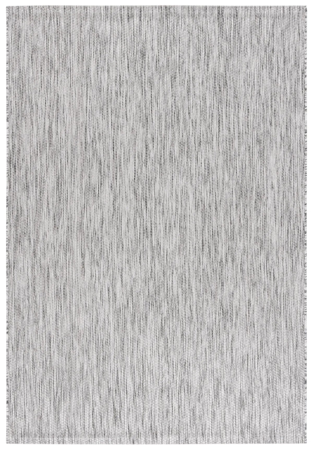 Safavieh Courtyard 4'-0" x 5'-7" Rug in Ivory / Dark Grey