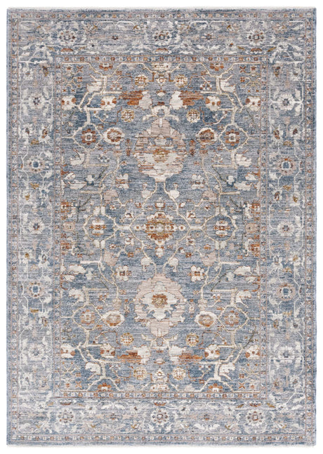 Safavieh Heirloom 700 4'-0" x 6'-0" Rug in Blue / Grey