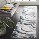 Safavieh Parker 2'-0" x 8'-0" Rug in Ivory / Navy