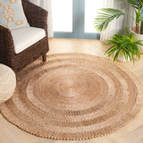 Safavieh Natural Fiber 5'-0" x 5'-0" Rug in Natural