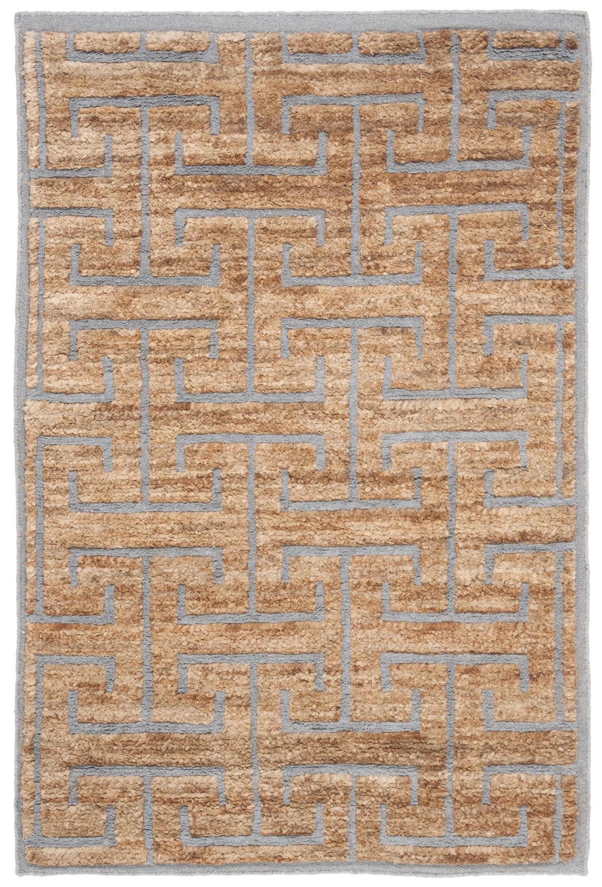 Safavieh Tangier 4'-0" x 6'-0" Rug in Grey / Beige