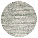 Safavieh Hudson Shag 7'-0" x 7'-0" Rug in Ivory / Green