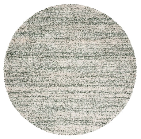 Safavieh Hudson Shag 7'-0" x 7'-0" Rug in Ivory / Green