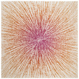 Safavieh Evoke 6'-7" x 6'-7" Rug in Fuchsia / Cream