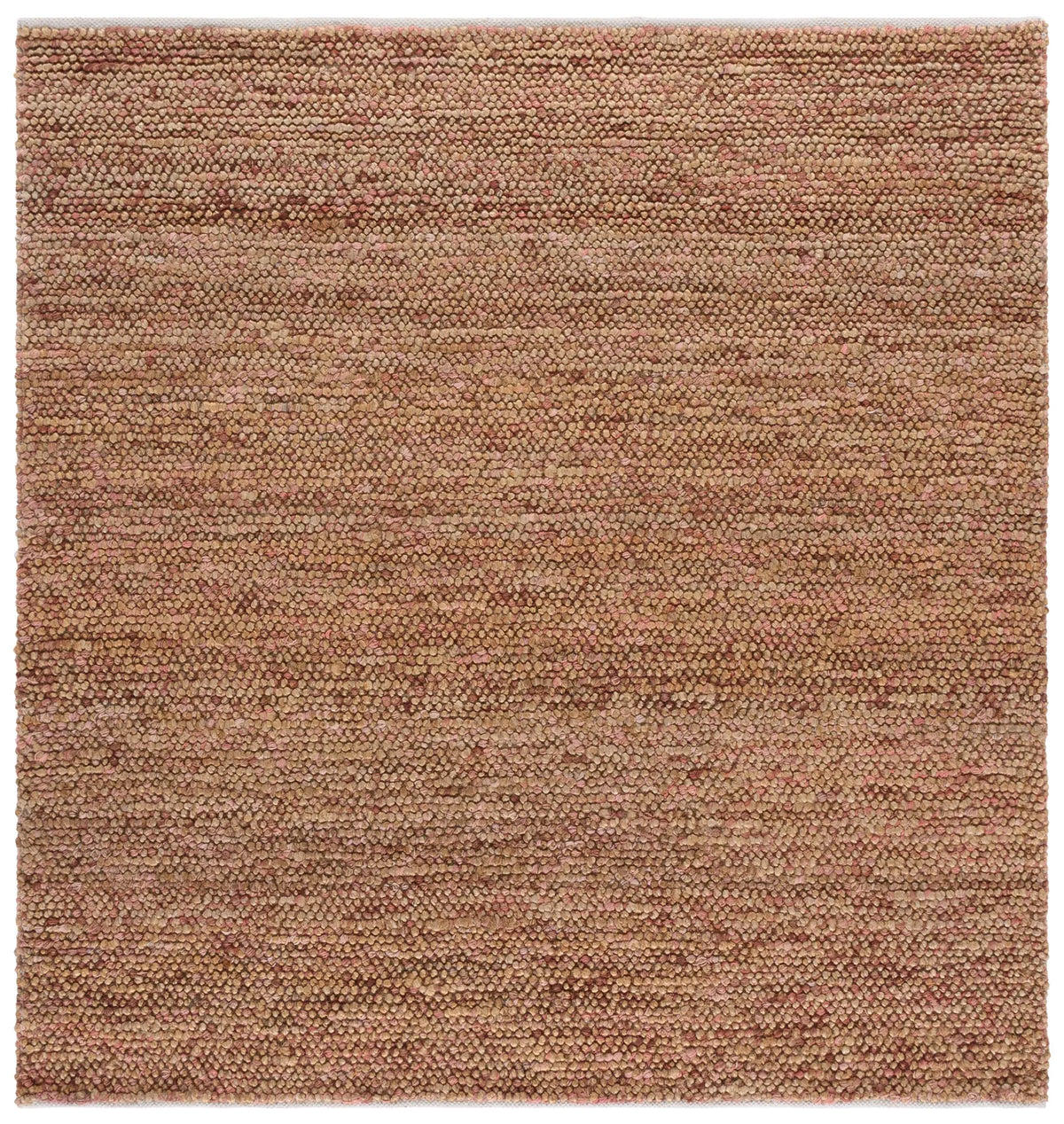 Safavieh Bohemian 6'-0" x 6'-0" Rug in Natural / Pink