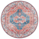 Safavieh Arizona 6'-0" x 6'-0" Rug in Red / Blue