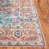 Safavieh Arizona 4'-0" x 6'-0" Rug in Rust / Blue Green