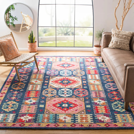 Safavieh Aspen 10'-0" x 14'-0" Rug in Blue / Red