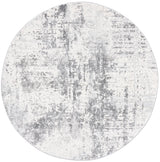 Safavieh Tulum 6'-7" x 6'-7" Rug in Ivory / Charcoal