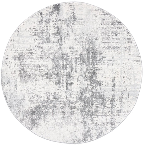 Safavieh Tulum 6'-7" x 6'-7" Rug in Ivory / Charcoal