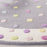 Safavieh Safavieh Kids 5'-0" x 5'-0" Rug in Grey / Multi