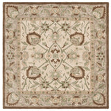 Safavieh Antiquity 6'-0" x 6'-0" Rug in Ivory / Beige