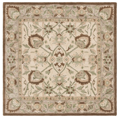 Safavieh Antiquity 6'-0" x 6'-0" Rug in Ivory / Beige