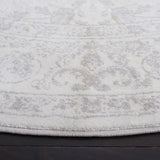 Safavieh Carnegie 6'-7" x 6'-7" Rug in Cream / Light Grey
