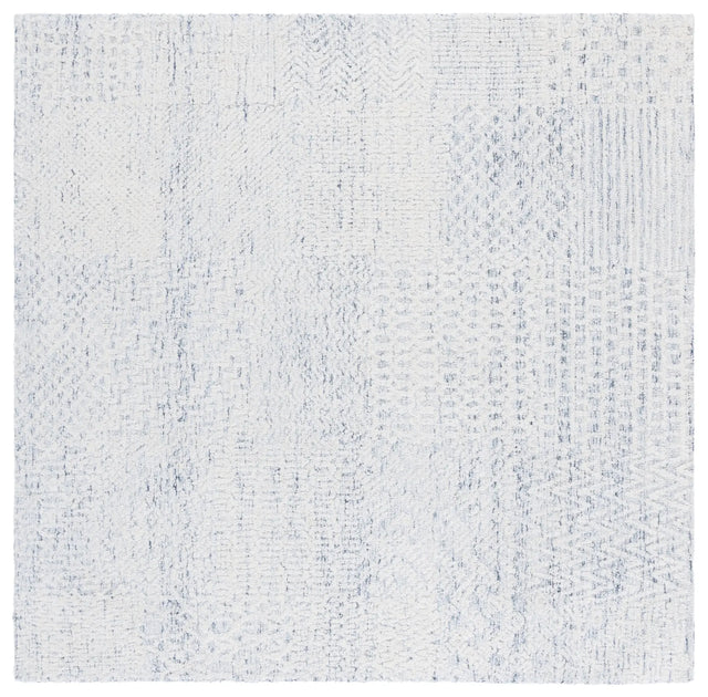 Safavieh Ebony 6'-0" x 6'-0" Rug in Ivory / Blue