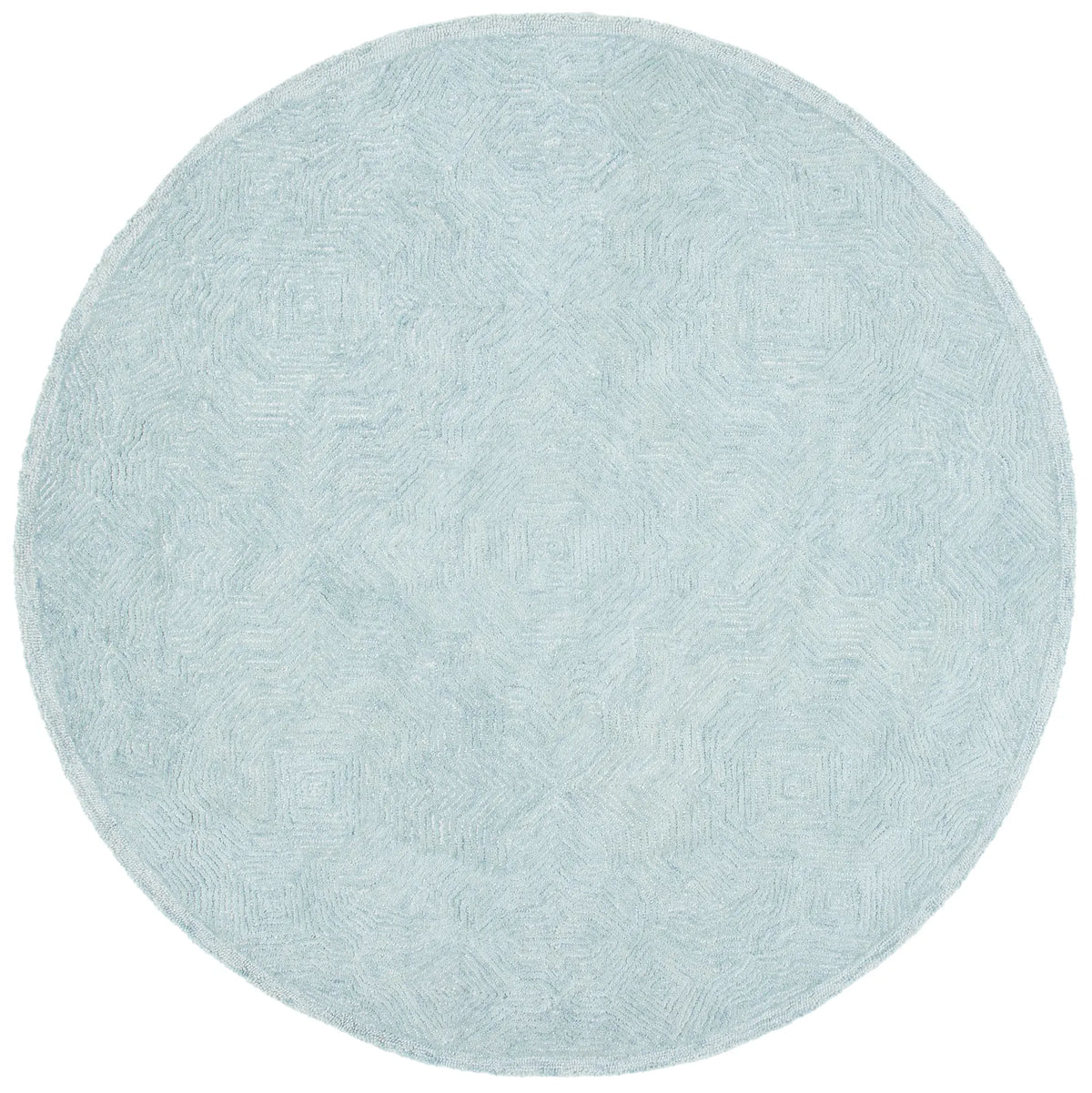 Safavieh Ikat 6'-0" x 6'-0" Rug in Aqua