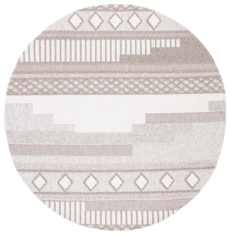 Safavieh Lotus 6'-7" x 6'-7" Rug in Ivory / Beige