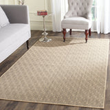 Safavieh Palm Beach 4'-0" x 6'-0" Rug in Natural / Black