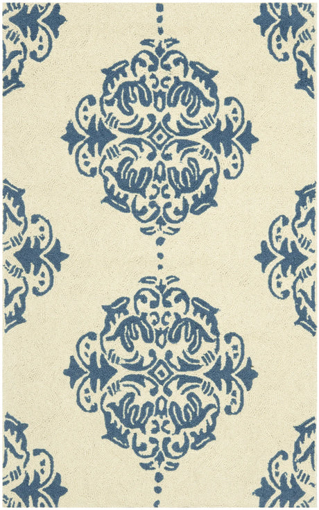 Safavieh Chelsea 1'-8" x 2'-6" Rug in Ivory / Blue