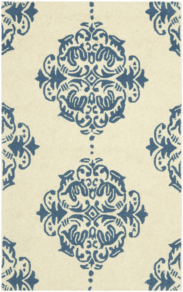 Safavieh Chelsea 1'-8" x 2'-6" Rug in Ivory / Blue