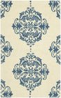 Safavieh Chelsea 1'-8" x 2'-6" Rug in Ivory / Blue