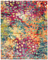 Safavieh Madison 10'-0" x 14'-0" Rug in Fuchsia / Gold