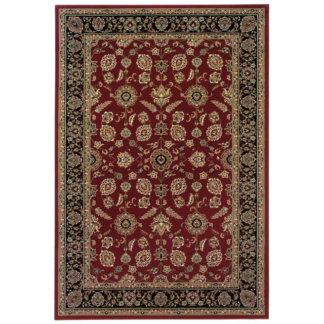 Oriental Weavers Sphinx Ariana 271c3 Red / Black Rugs - main flat