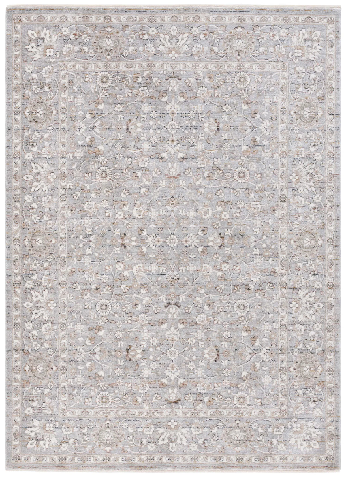 Safavieh Harlow 4'-0" x 6'-0" Rug in Grey Blue / Ivory