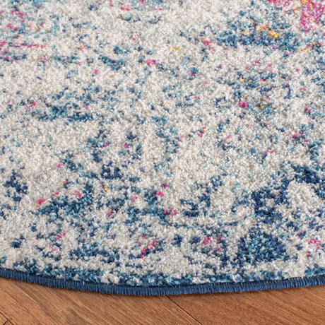 Safavieh Madison 10'-0" x 10'-0" Rug in Navy / Teal
