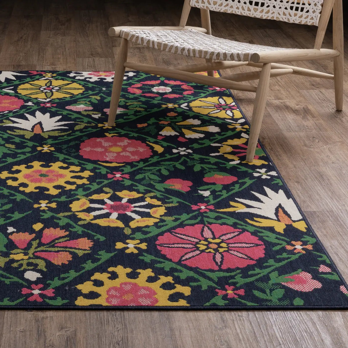 Oriental Weavers Sphinx Havana HAV09 Multi Rugs - angle/detail