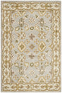 Safavieh Classic 2'-0" x 3'-0" Rug in Light Blue / Ivory