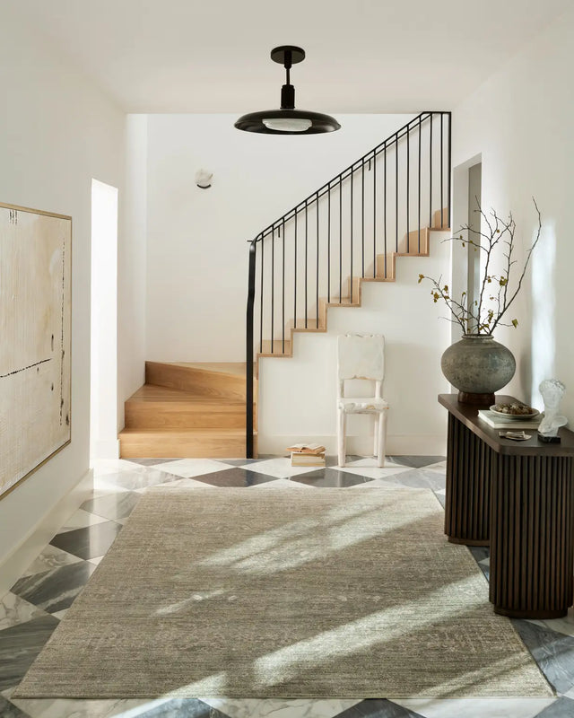 Loloi Indra Ina-06 Sage/Natural Rug - room scene 1
