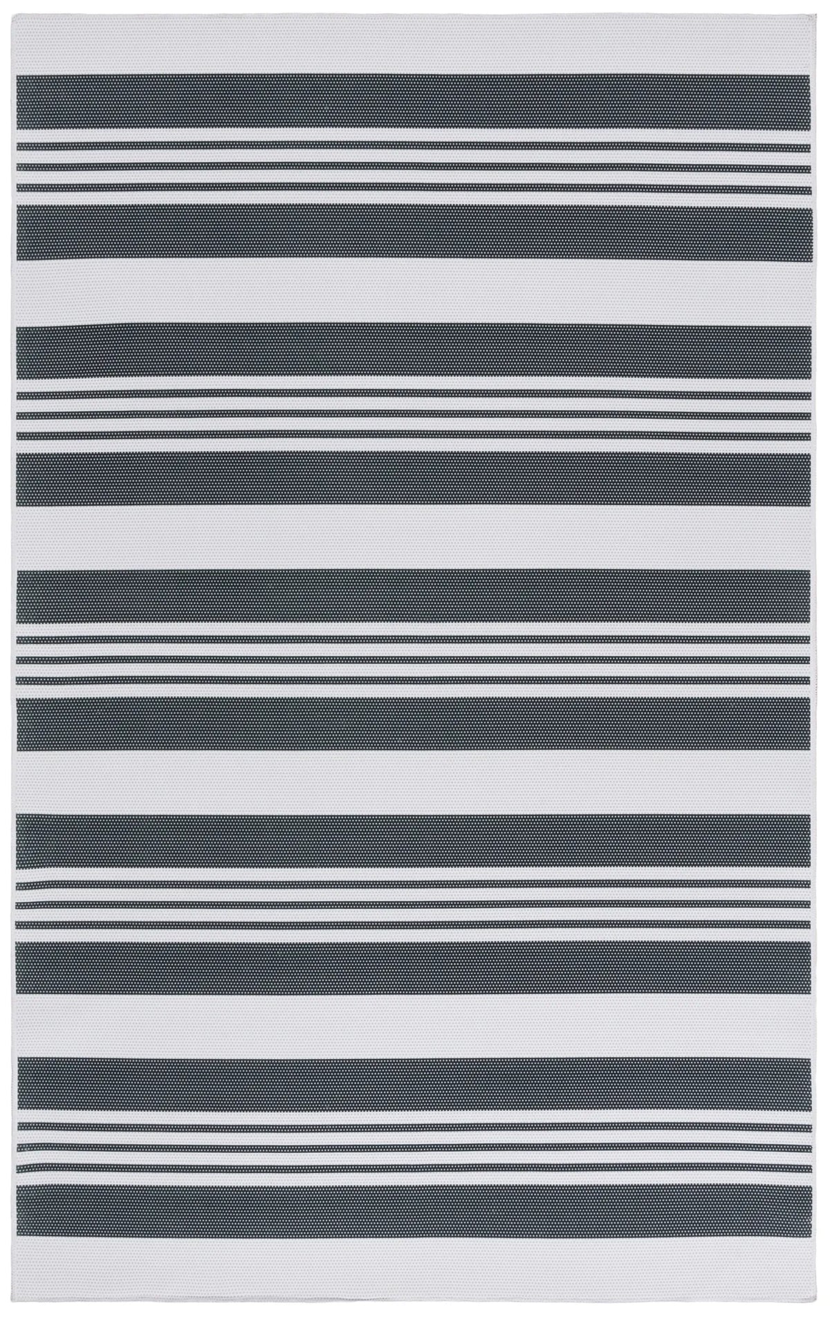 Safavieh Malibu 4'-0" x 6'-0" Rug in Dark Green / Grey