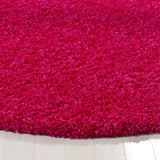 Safavieh Sgl-Laguna Shag 6'-7" x 6'-7" Rug in Fuchsia
