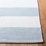 Safavieh Montauk 4'-0" x 6'-0" Rug in Sky Blue / Ivory