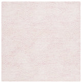 Safavieh Ebony 6'-0" x 6'-0" Rug in Pink / Ivory