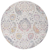 Safavieh Madison 6'-7" x 6'-7" Rug in Grey / Gold