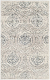Safavieh Carnegie 3'-0" x 5'-0" Rug in Light Grey / Cream