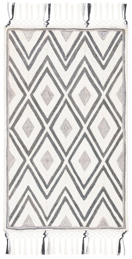 Safavieh Sahara 3'-0" x 5'-0" Rug in Ivory / Grey